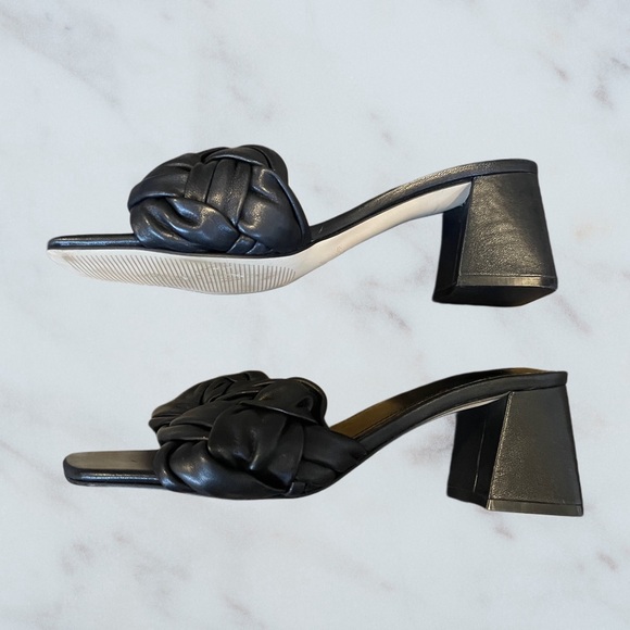 Marc Fisher Cerita Slide Sandals. 7.5 M Black - Picture 6 of 11